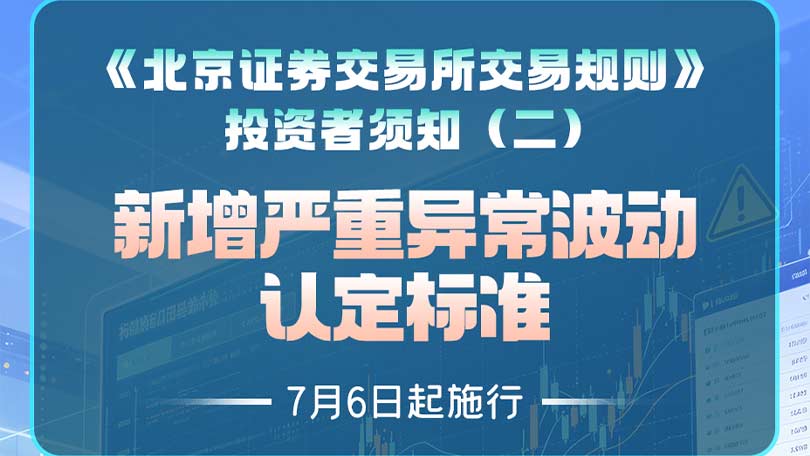 《北京证券交易所交易规则》投资者须知（二）